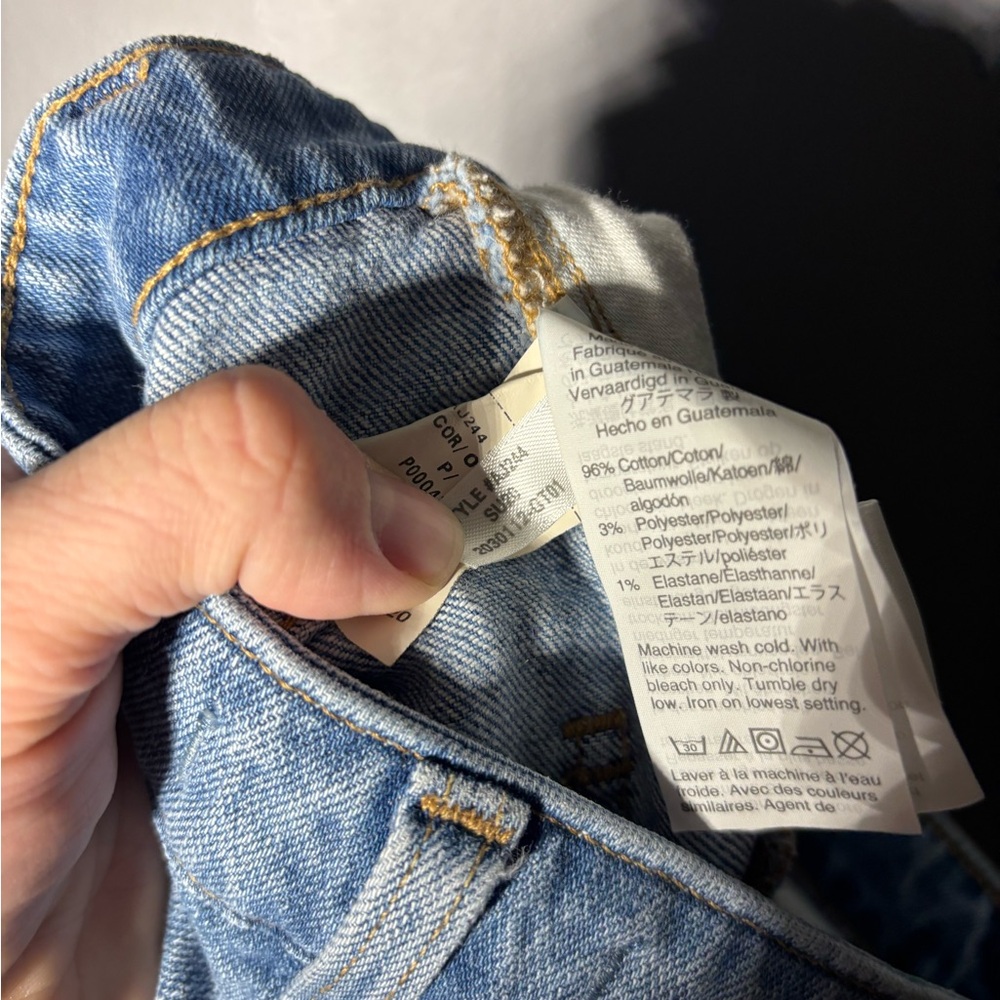 Madewell Curvy High-Rise Denim Shorts Womens Size 24 - Picture 4 of 4